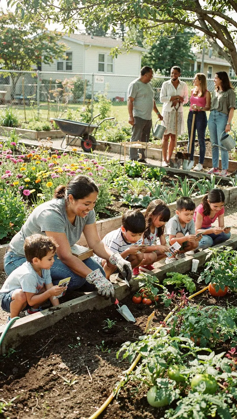 Community members engaging in storytelling for conflict resolution